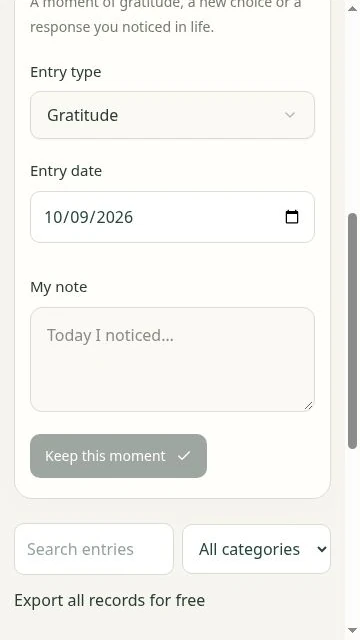 Your journal
